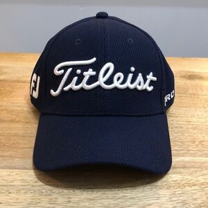 Titleist Navy Fitted Golf Hat - Size S/M